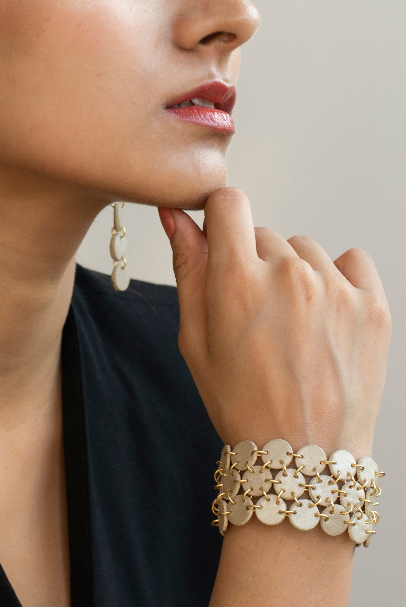 Gold Chord Choker - CiceroniNoupelle