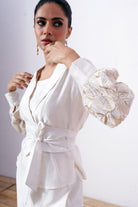 Grace - Wrap Top with Ankle Pants - CiceroniCo-ord SetMadder Much