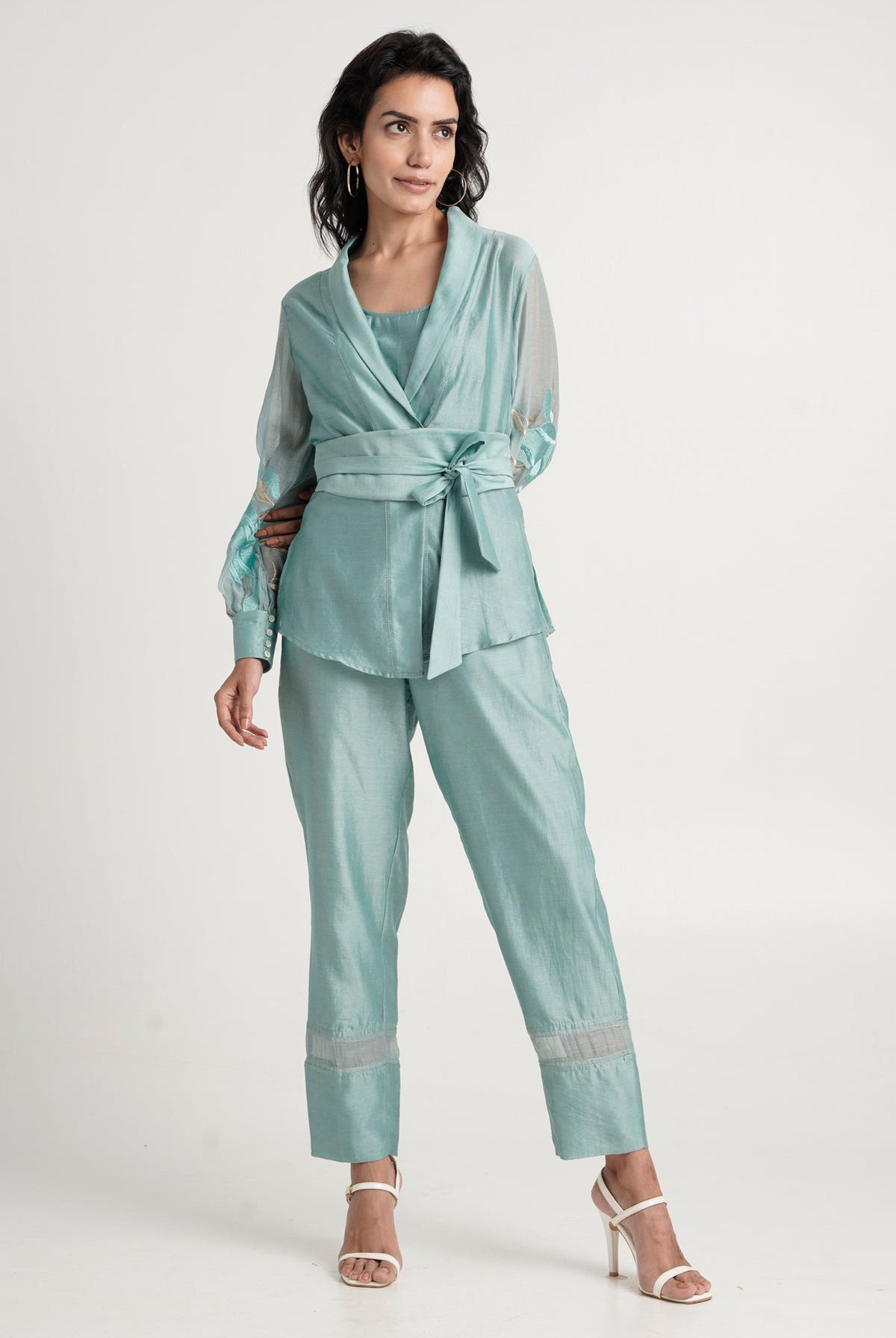 Grace - Wrap Top with Ankle Pants - CiceroniCo-ord SetMadder Much