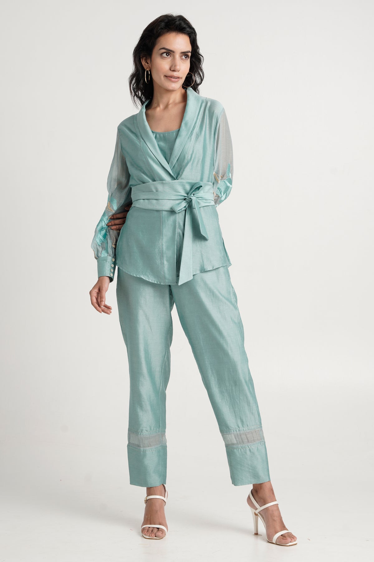 Grace - Wrap Top with Ankle Pants - CiceroniCo-ord SetMadder Much