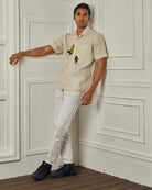 Green Anatomy Men Chest Artwork Shirt - CiceroniShirtsArtbeats by Keerthana