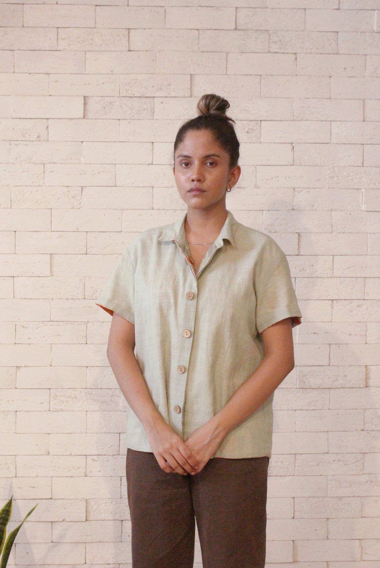 Green Reversible Shirt - CiceroniLabel Sugar