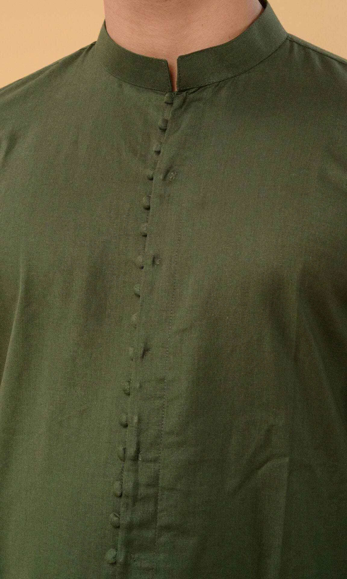 Green Woven Kurta - CiceroniKurtaHouse Of K.C