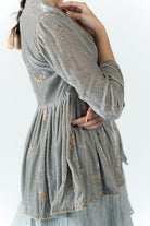 Grey Sidra Jacket - CiceroniJacketsNirjara