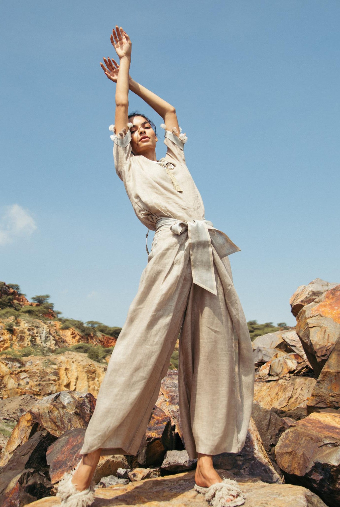 Grey Silver Co-ord Set - CiceroniCo-ord SetPriyanca Khanna