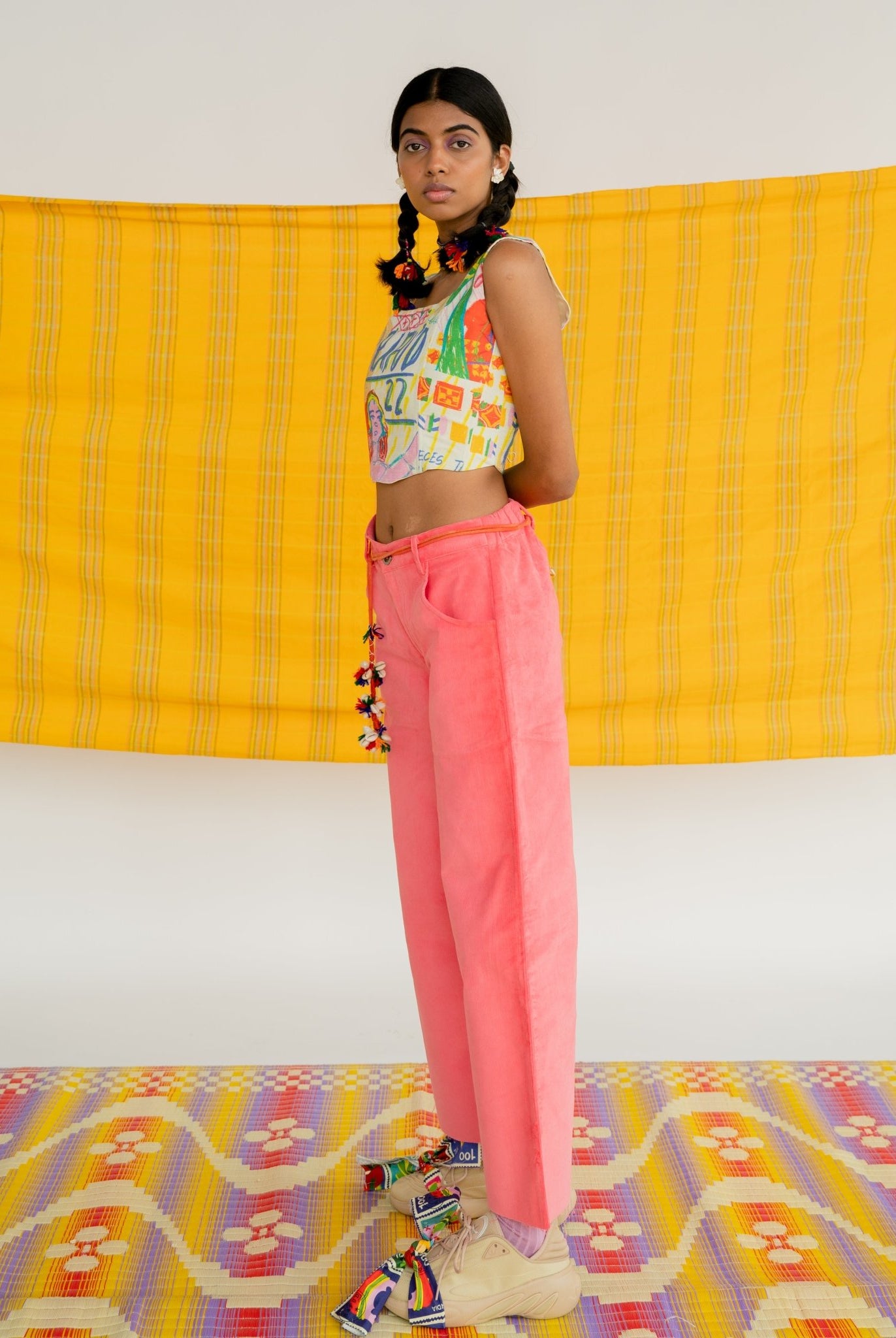 Gulabi Corduroy Trouser - CiceroniTrousersRAFU'D