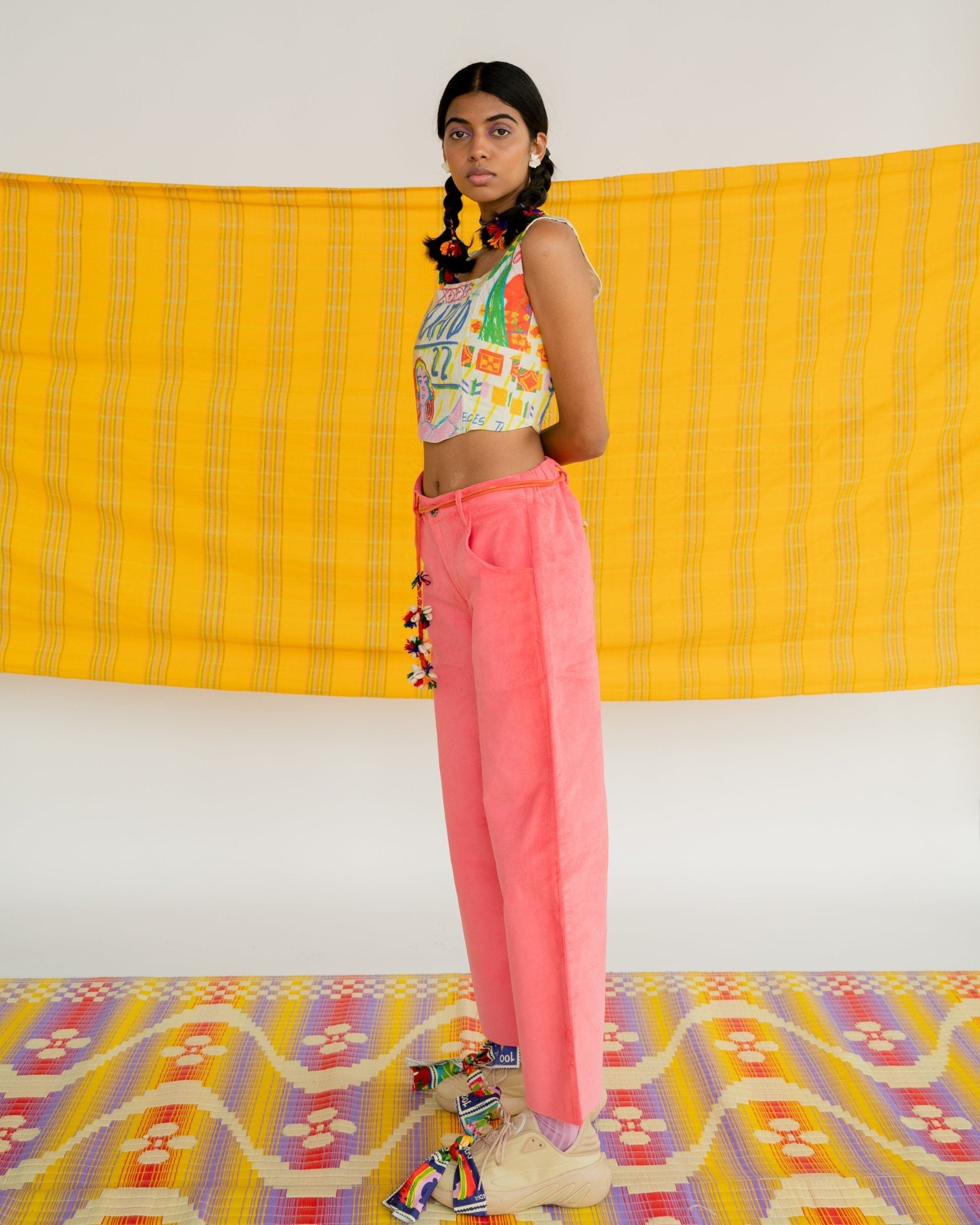 Gulabi Corduroy Trouser - CiceroniTrousersRAFU'D