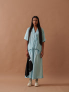 Gunpowder Flow - Ice Blue - CiceroniCo-ord SetStoique