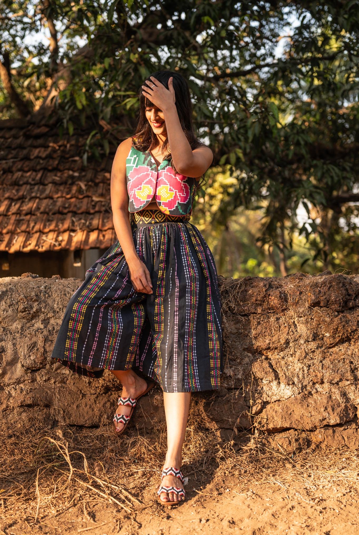 Gypsy Midnight Co-Ord Set - CiceroniCo-ord SetPrachi Kamat