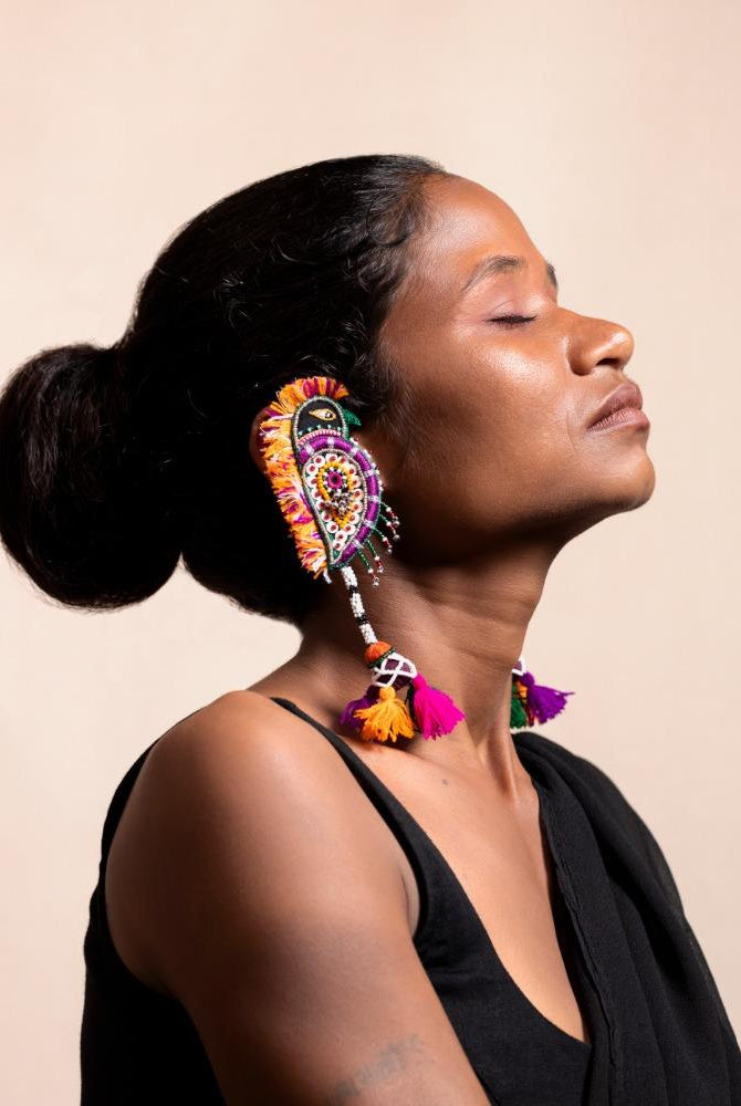 Harakhpadudi - CiceroniEarringsKrutiArts