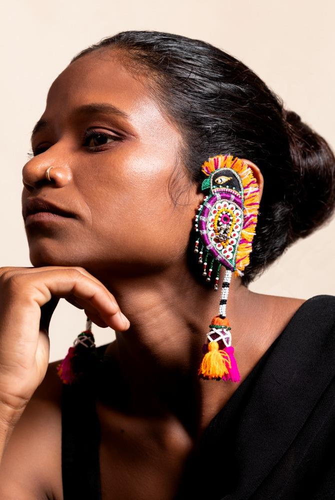 Harakhpadudi - CiceroniEarringsKrutiArts