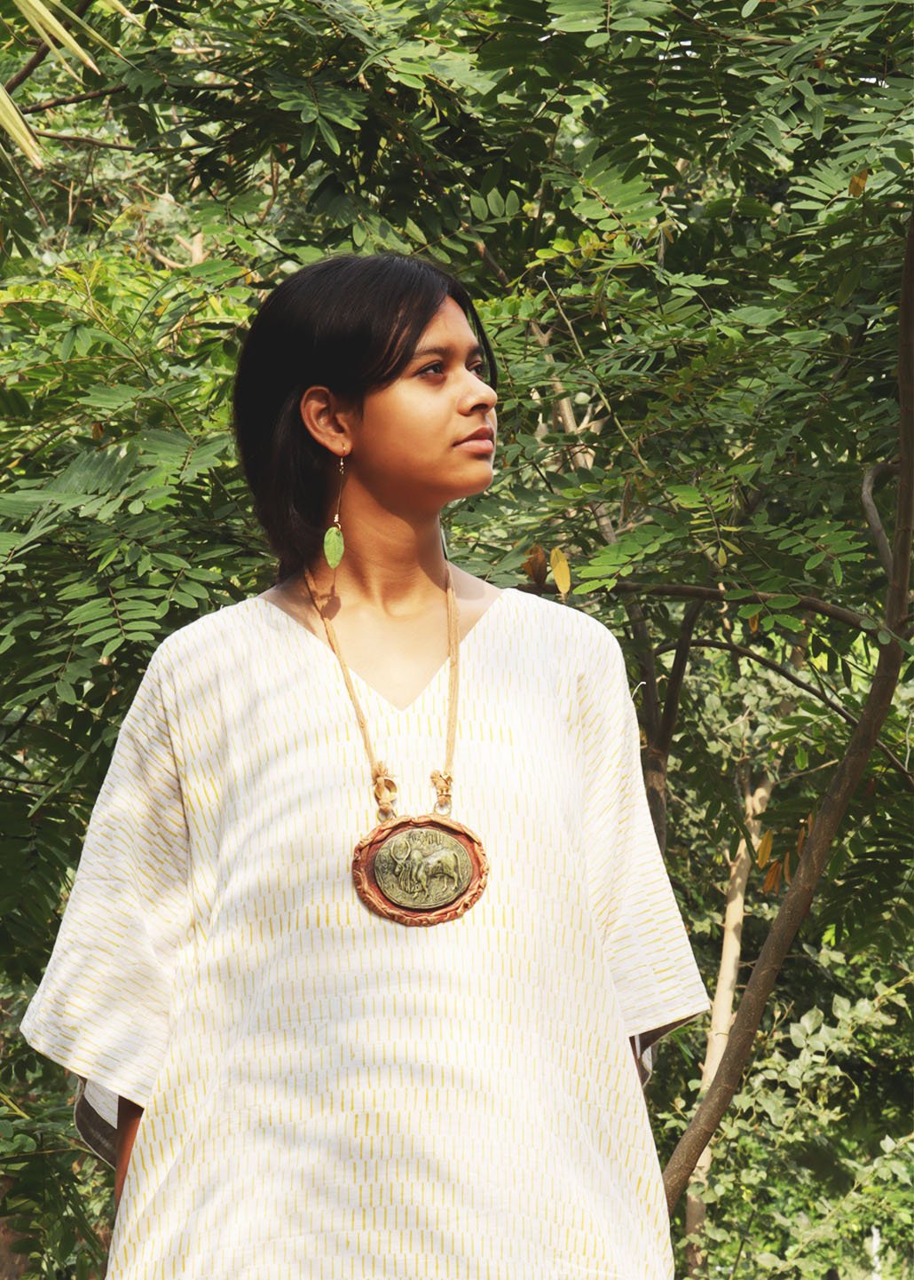 Harappan Bull Seal Pendant - CiceroniNeckpieceAranya Earthcraft