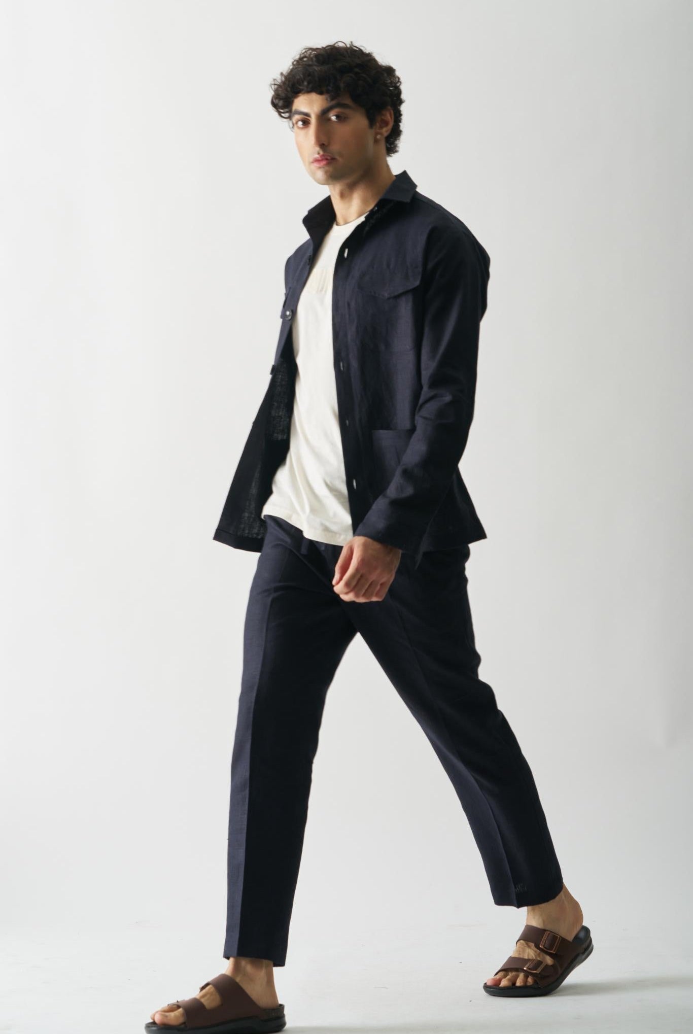 Harbor Breeze Linen Jacket - CiceroniJacketsCultura Studio