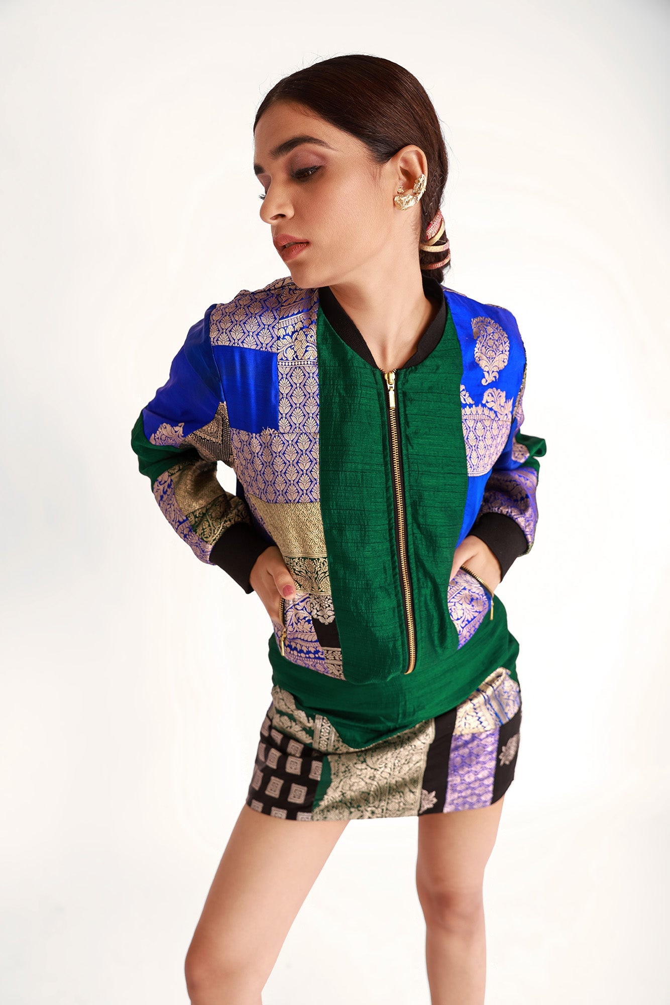 Harissa Upcyled Silk Skorts - CiceroniSkortshriya singhi