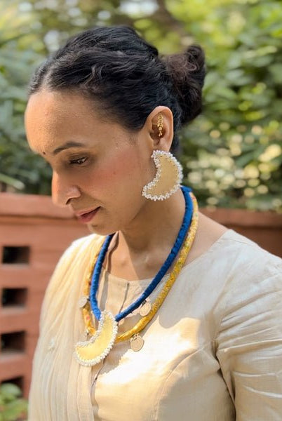 Harmony - Moon Necklace - CiceroniNeckpieceBy Nirjari