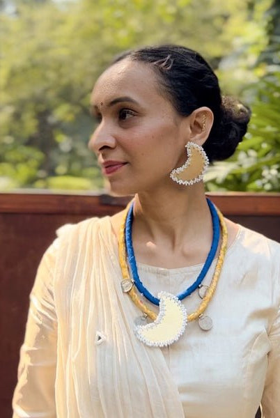 Harmony - Moon Necklace - CiceroniNeckpieceBy Nirjari