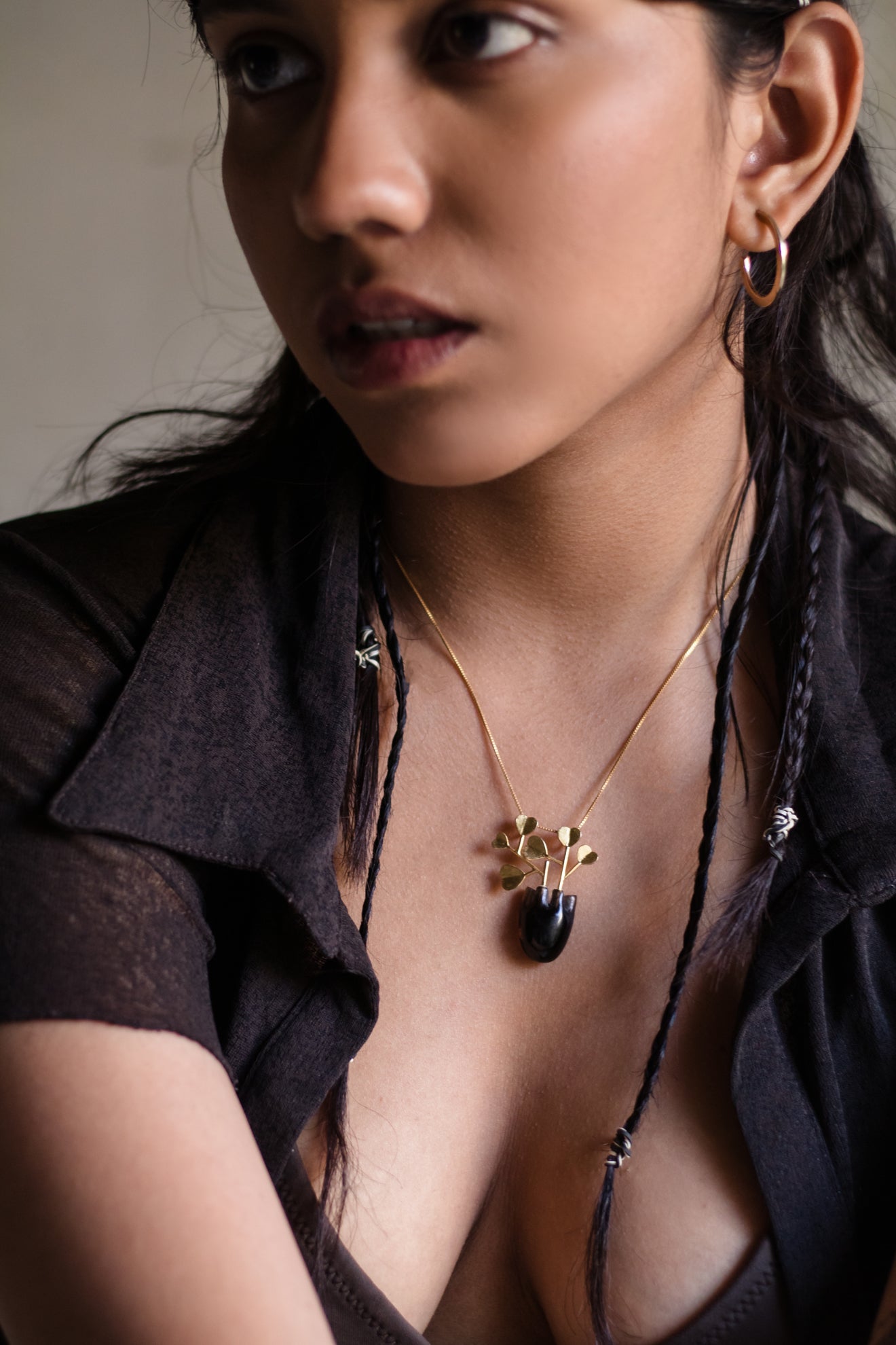HEART Tree of Love - Gold Pendant (without chain) - CiceroniBaka