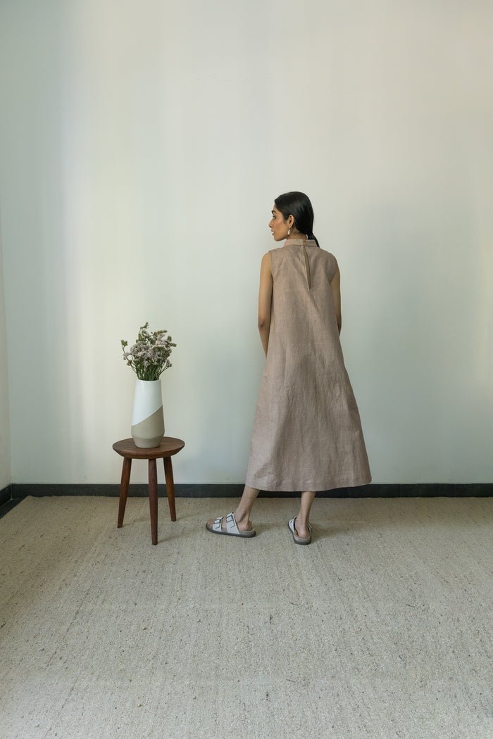 High-neck A-line Dress - CiceroniDressesAnushé Pirani