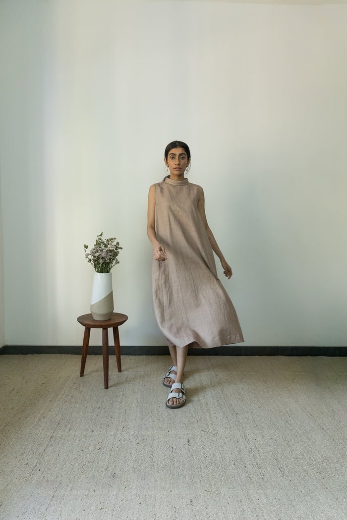 High-neck A-line Dress - CiceroniDressesAnushé Pirani