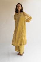 Honey Mustard Hazrat Kurta Set - CiceroniNirjara