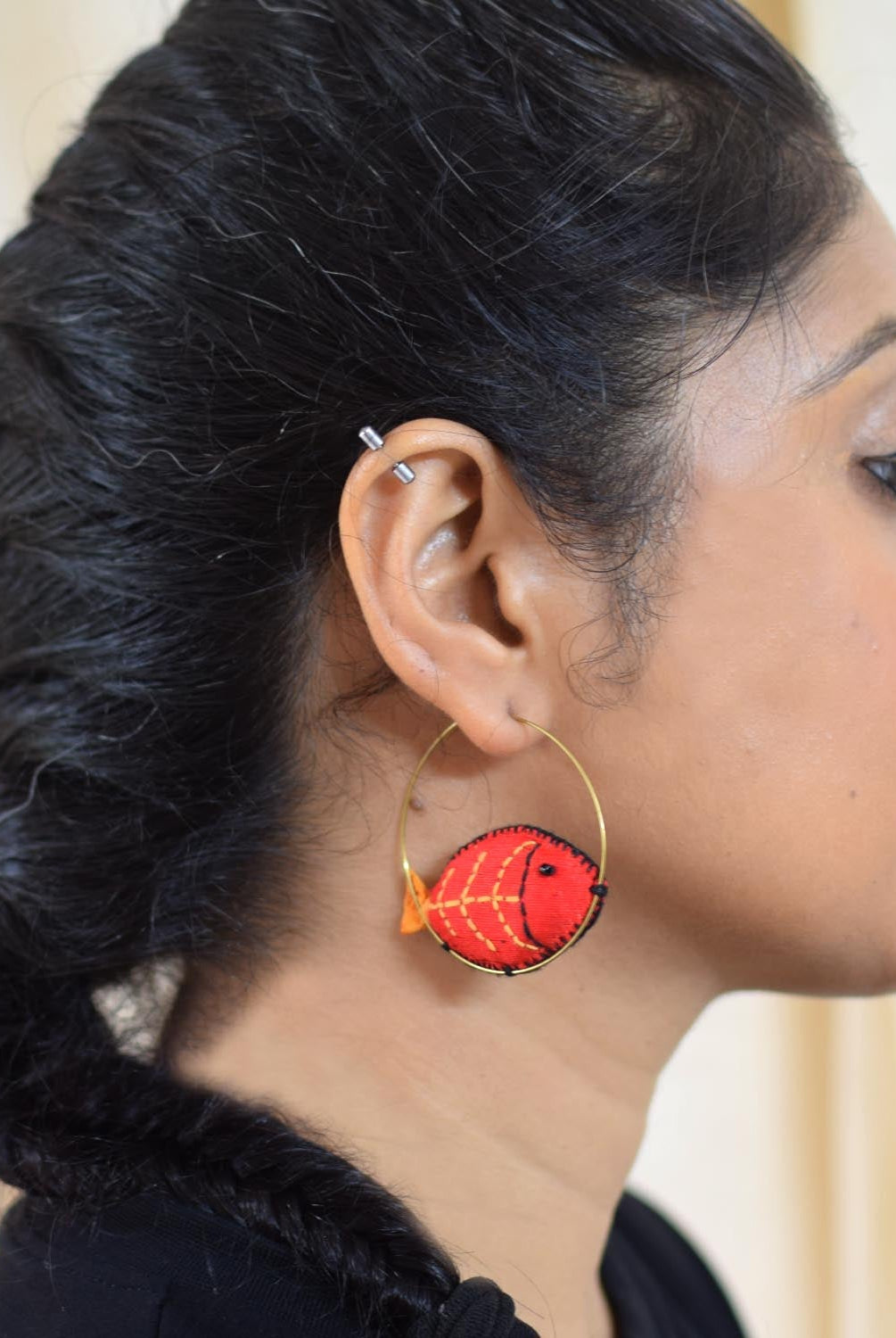 Ileesh Hoops Earrings - CiceroniEarringsPaulami