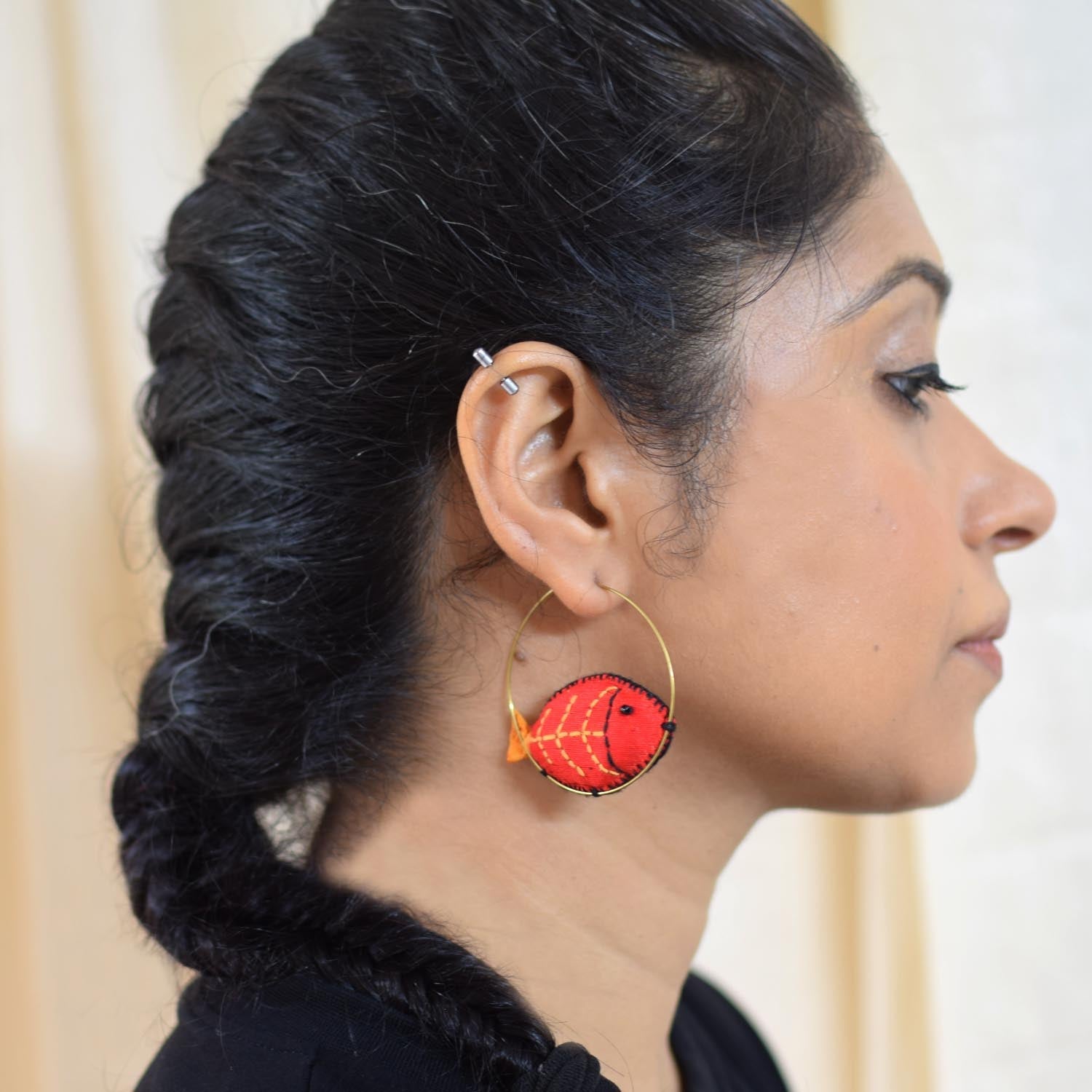 Ileesh Hoops Earrings - CiceroniEarringsPaulami