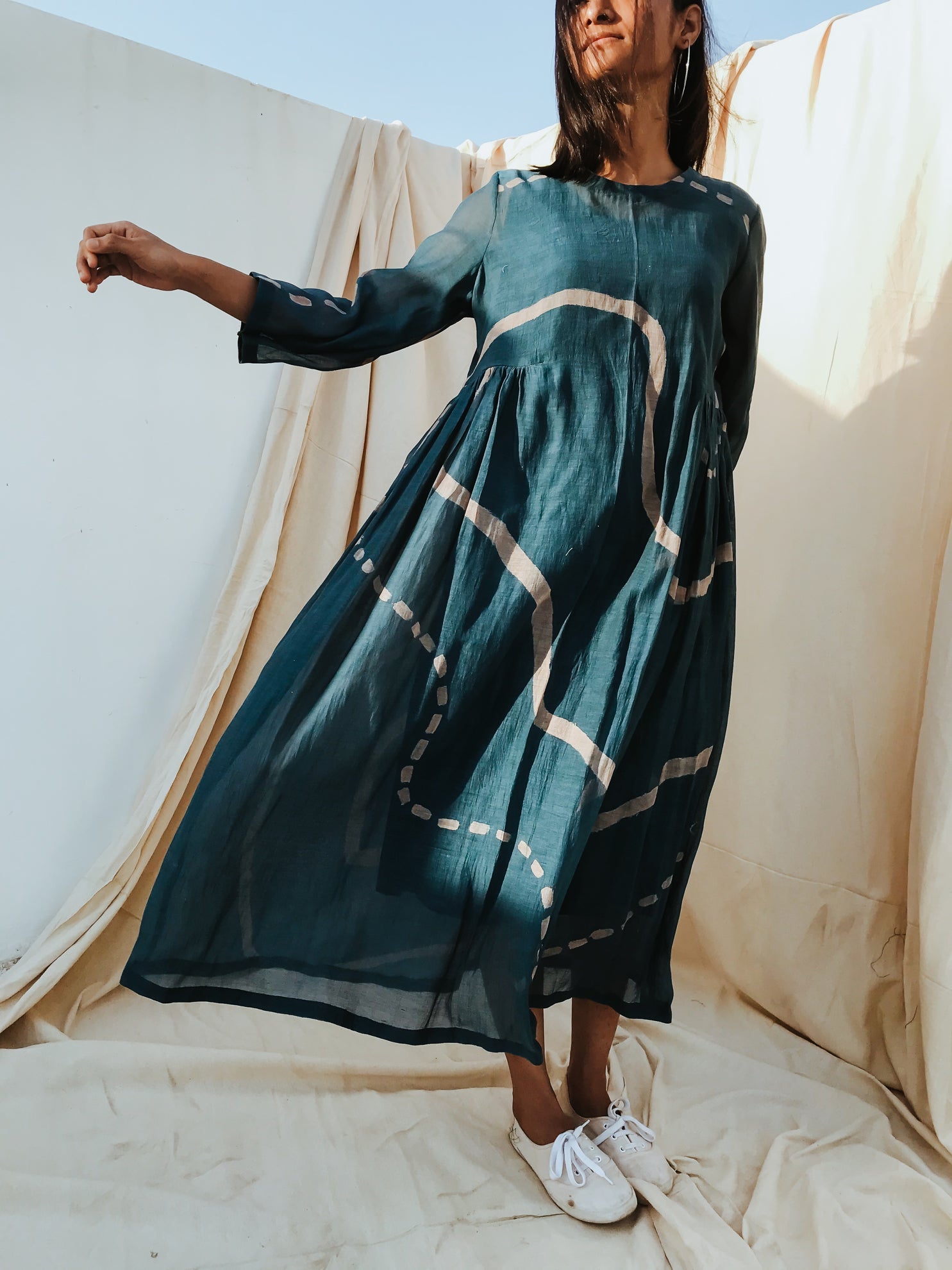 Indigo Blue Kara Dress - CiceroniNirjara