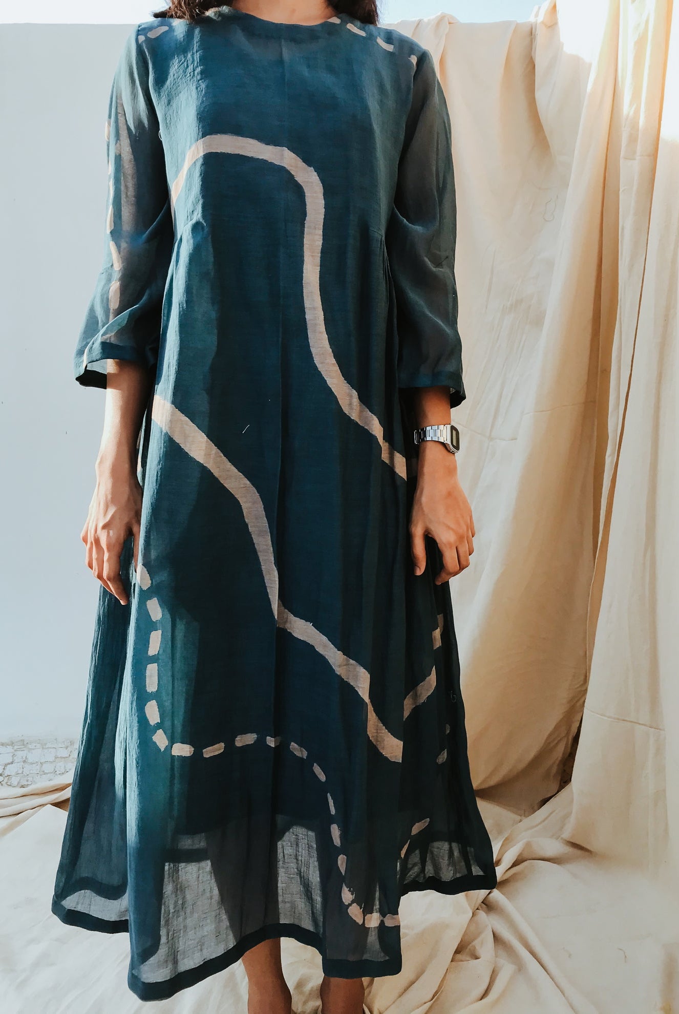 Indigo Blue Kara Dress - CiceroniNirjara