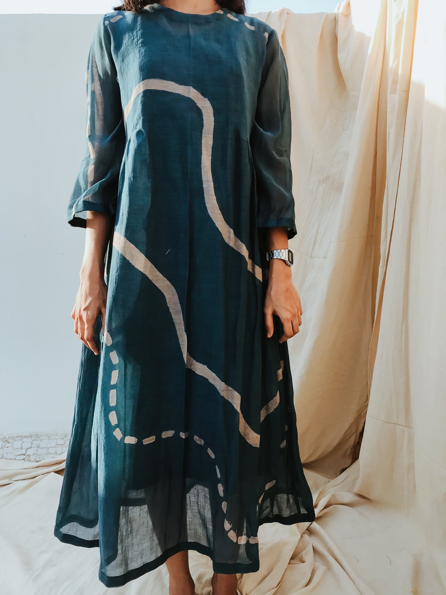 Indigo Blue Kara Dress - CiceroniNirjara