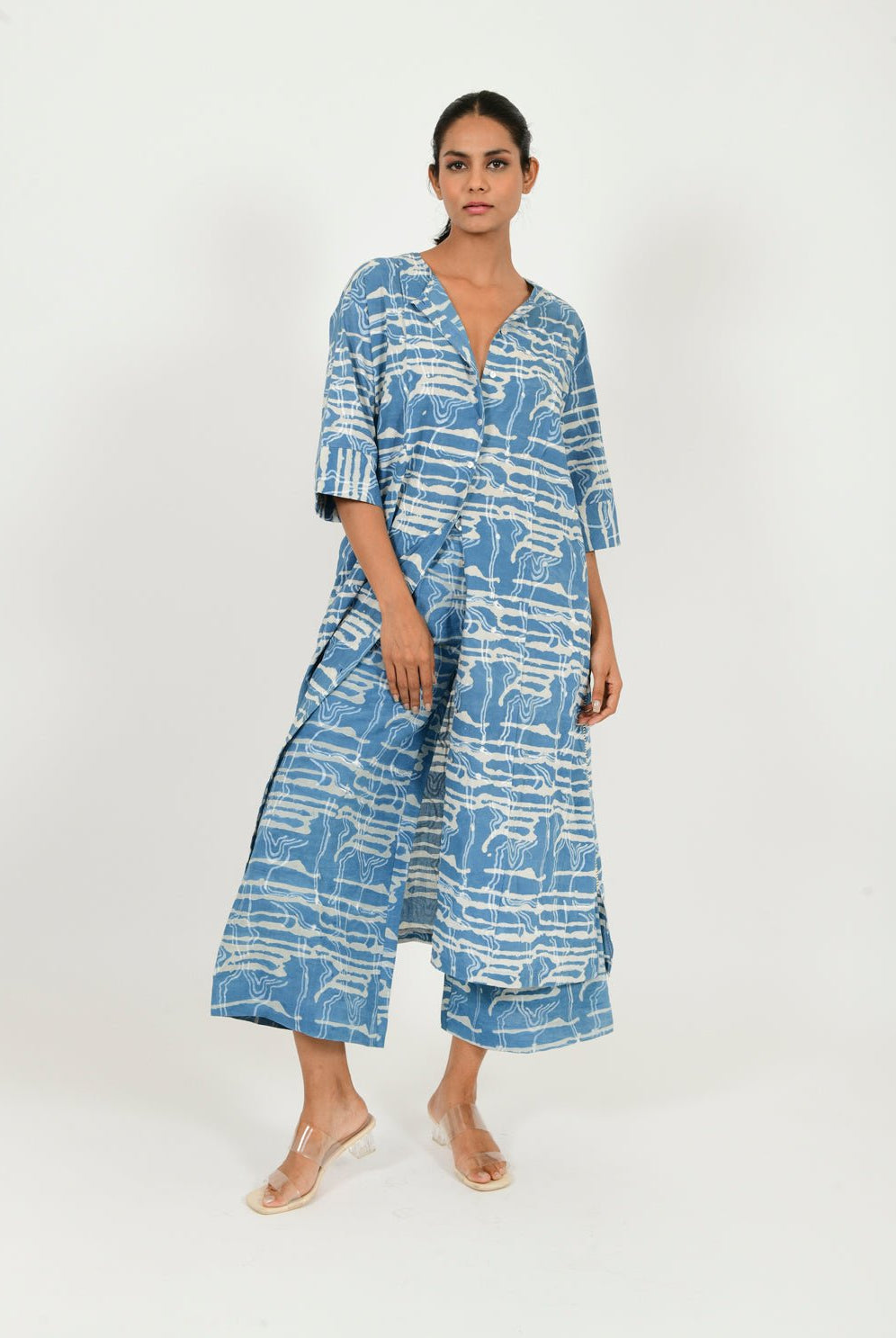 Indigo Splash Co-ord Set - CiceroniCo-ord SetRias Jaipur