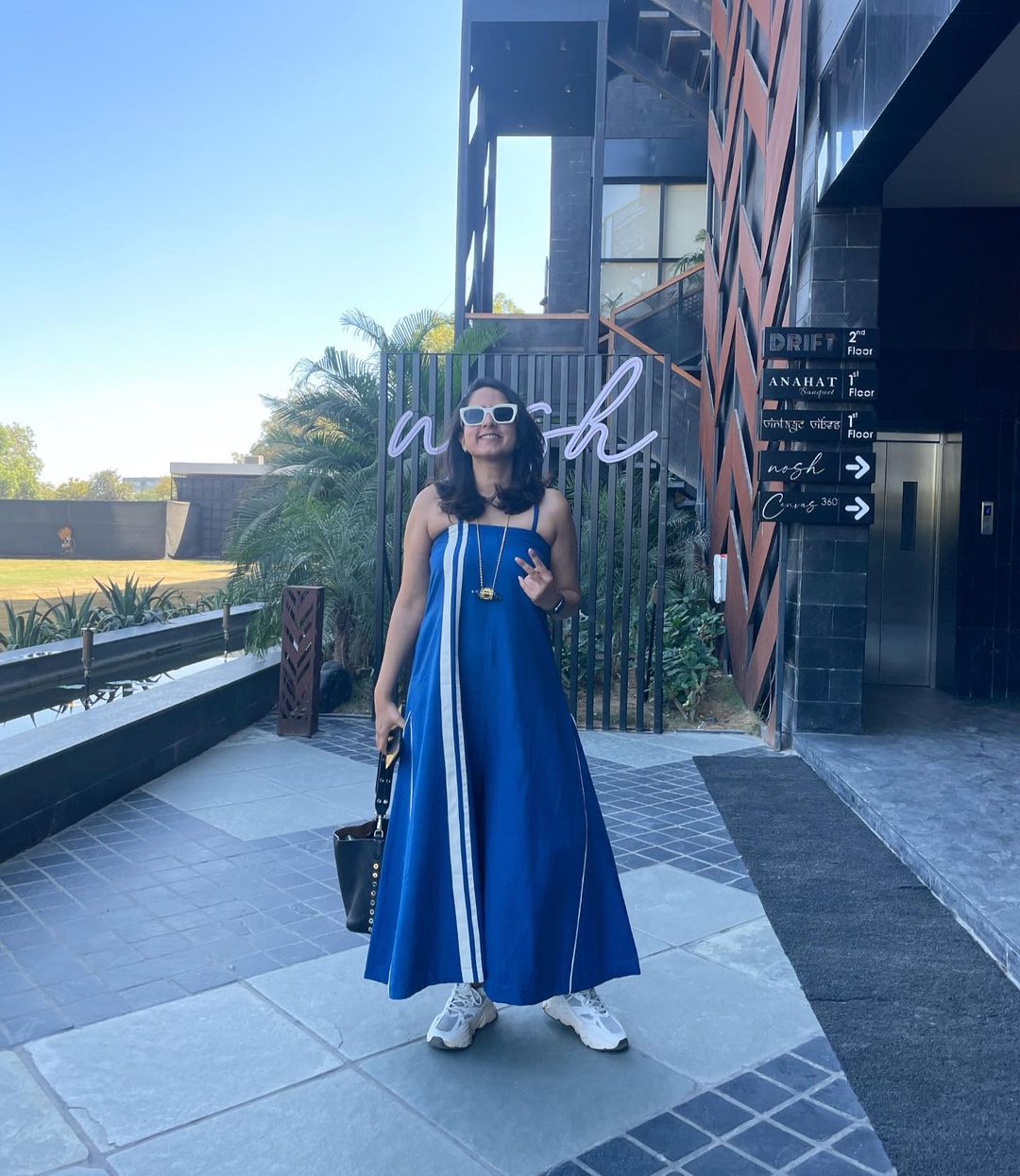 Indigo Strappy Jumpsuit - CiceroniJumpsuitRias Jaipur