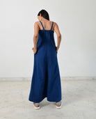 Indigo Strappy Jumpsuit - CiceroniJumpsuitRias Jaipur