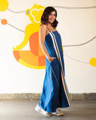 Indigo Strappy Jumpsuit - CiceroniJumpsuitRias Jaipur