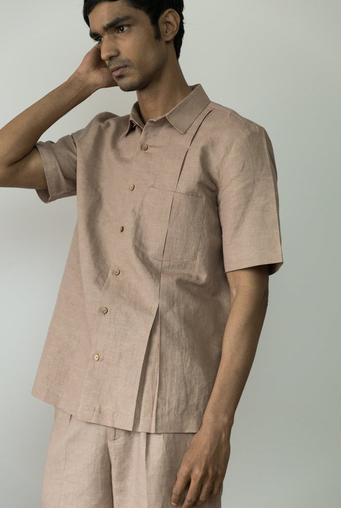 Inverted-Pleat Shirt - CiceroniShirtAnushé Pirani