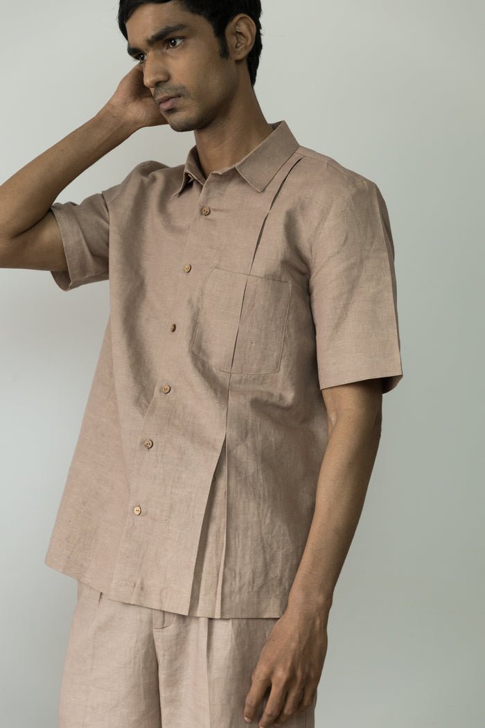 Inverted-Pleat Shirt - CiceroniShirtAnushé Pirani