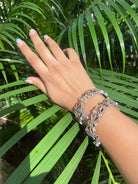 Iqra Flower Copper Kada Set - CiceroniBangleAimra'a