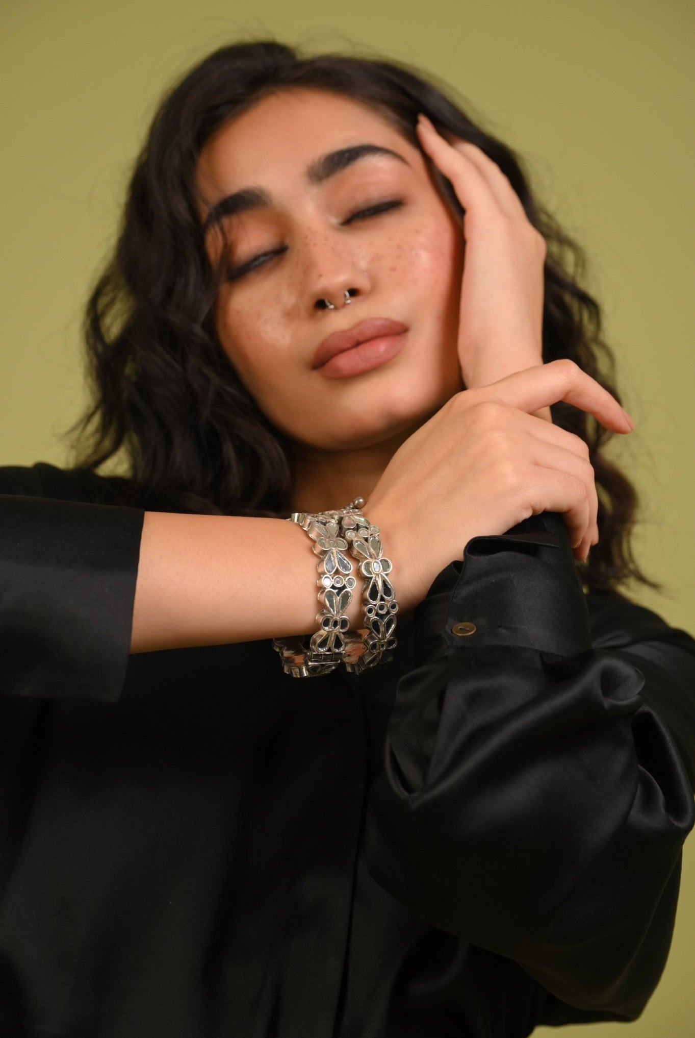 Iqra White Kada Set - CiceroniBangleAimra'a