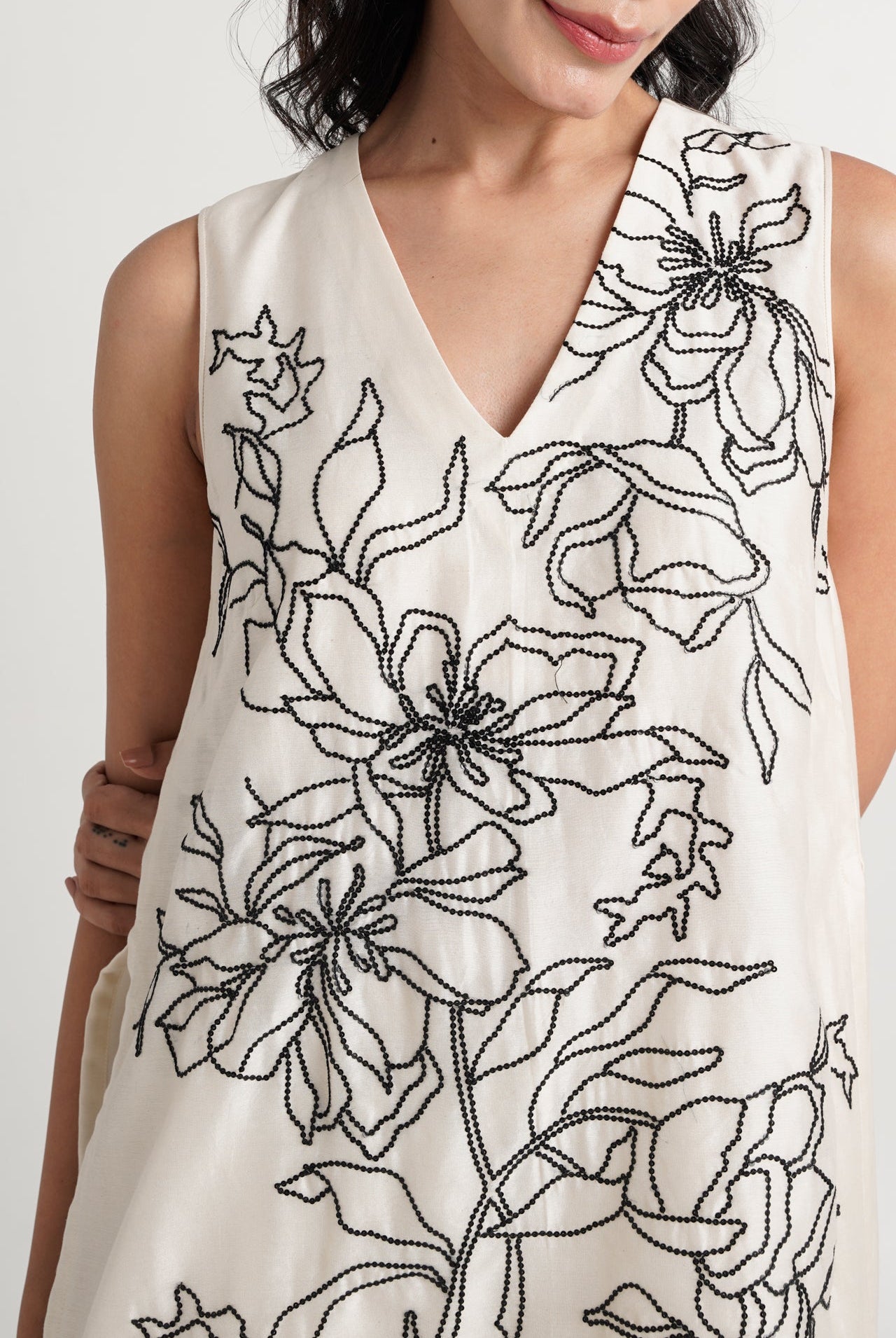 Irwin - Sequinned Sleeveless Top + Pants - CiceroniCo-ord SetMadder Much