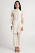 Ivory Abe - Micro Gathered Peplum Tunic Set - CiceroniCo-ord SetMadder Much