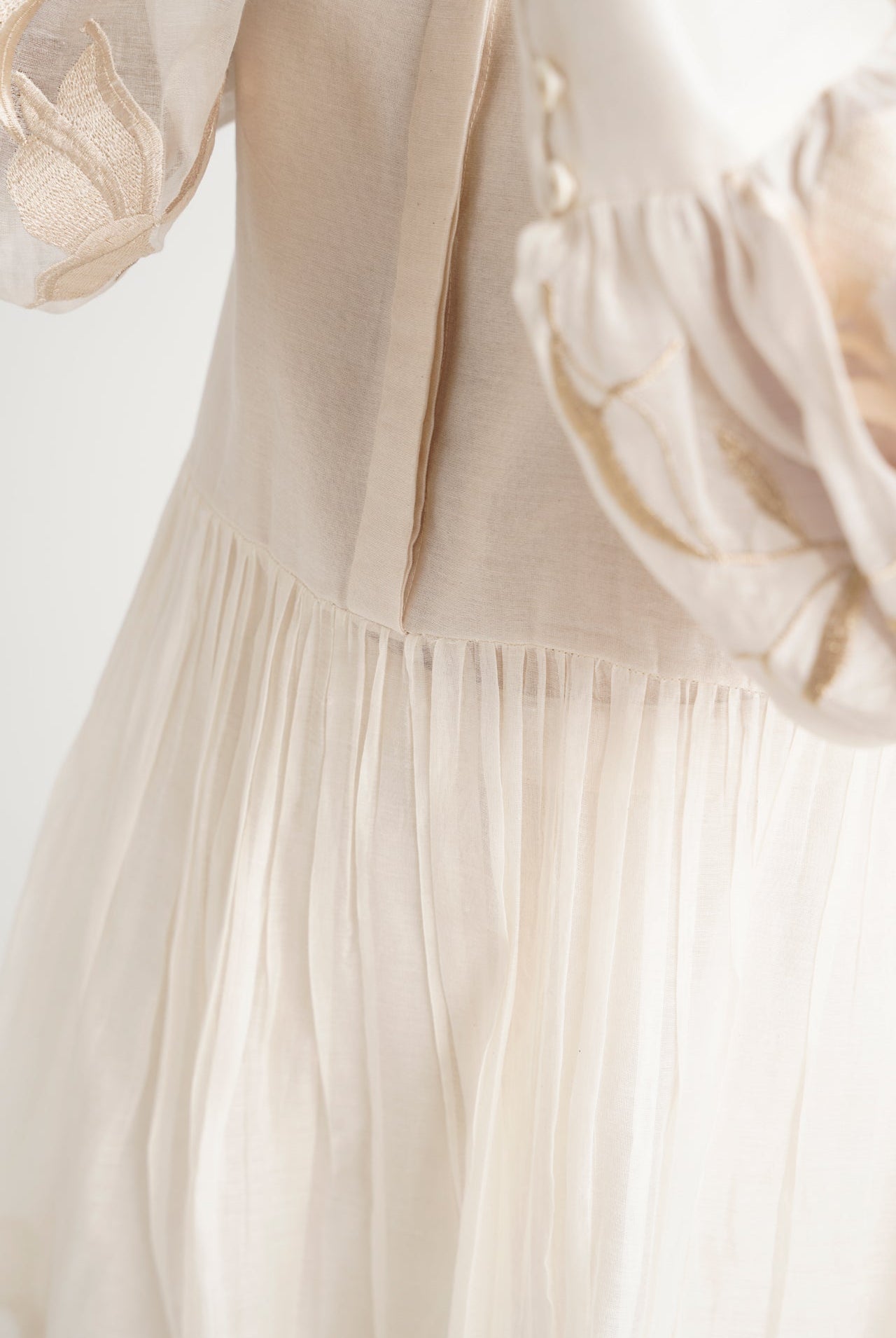 Ivory Abe - Micro Gathered Peplum Tunic Set - CiceroniCo-ord SetMadder Much