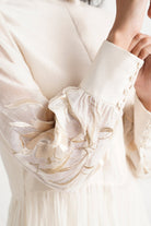 Ivory Abe - Micro Gathered Peplum Tunic Set - CiceroniCo-ord SetMadder Much