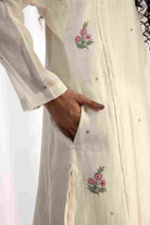 Ivy Kurta Set of 3 in White - Ciceronikurta set, Festive wearLabel Shreya Sharma
