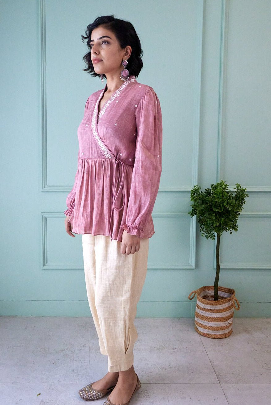 Jasmine Pleated Pants - CiceroniPantsAmbrosia