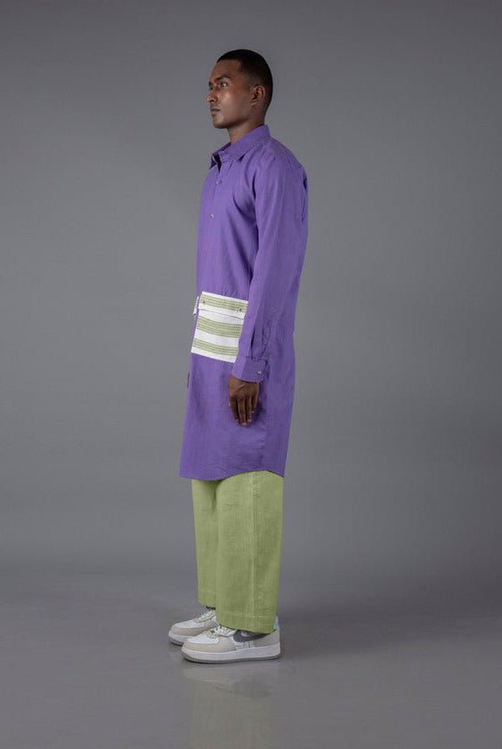 Jharkhand Handloom Textile Unisex Kurta - CiceroniKurtaJohargram