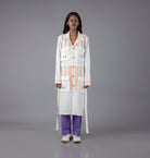 Jharkhand Handloom Textile Unisex Long Shacket - CiceroniShirtsJohargram