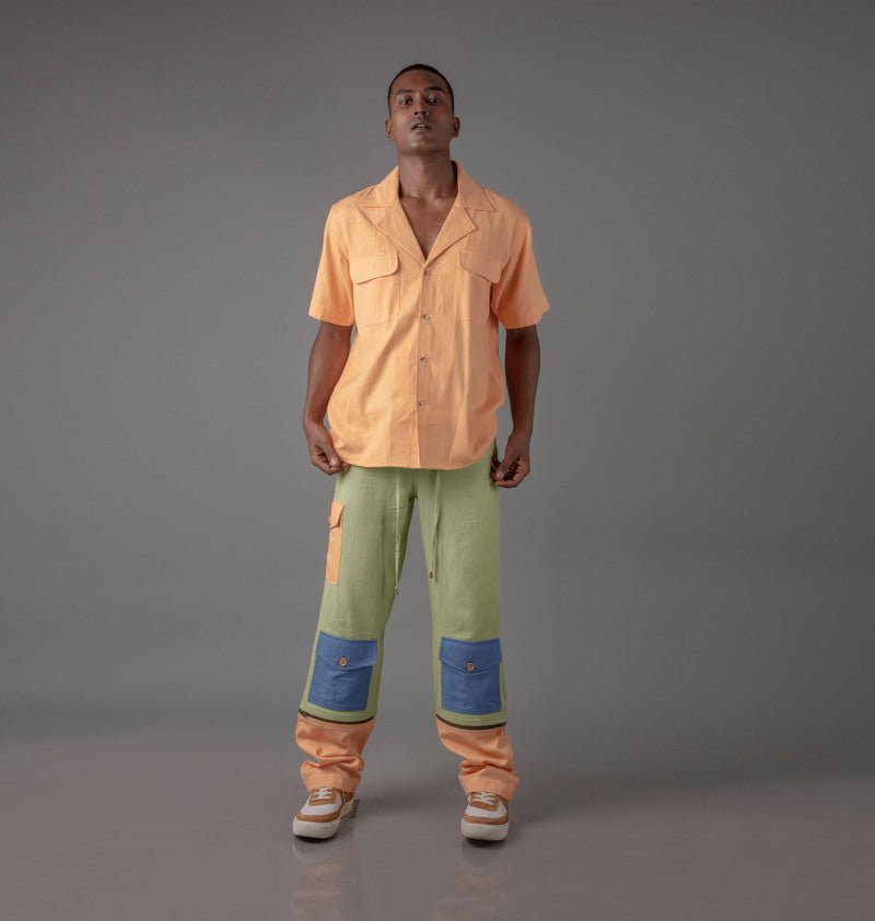 Jharkhand Handloom Textile Unisex Straight Long Length Pant - CiceroniPantsJohargram