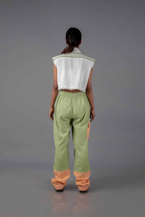 Jharkhand Handloom Textile Unisex Straight Long Length Pant - CiceroniPantsJohargram