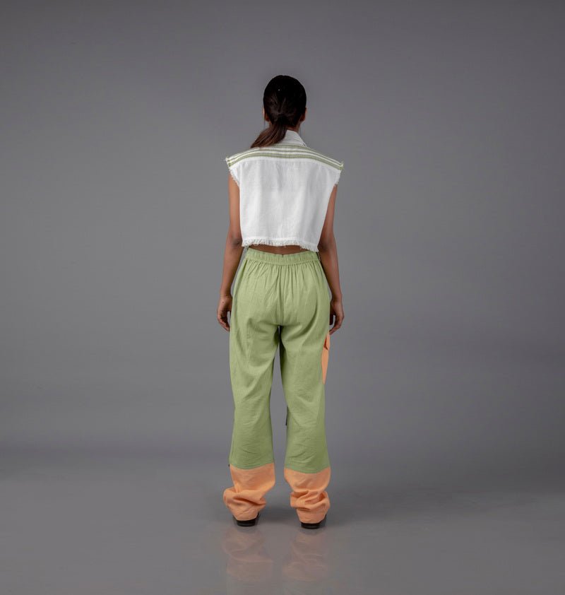 Jharkhand Handloom Textile Unisex Straight Long Length Pant - CiceroniPantsJohargram