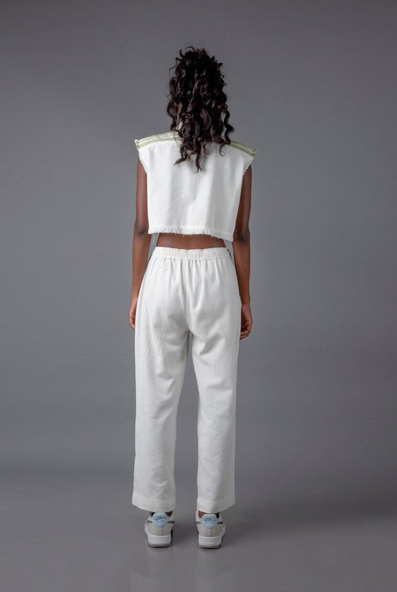 Jharkhand Handloom Textile Unisex Straight Pant - CiceroniPantsJohargram