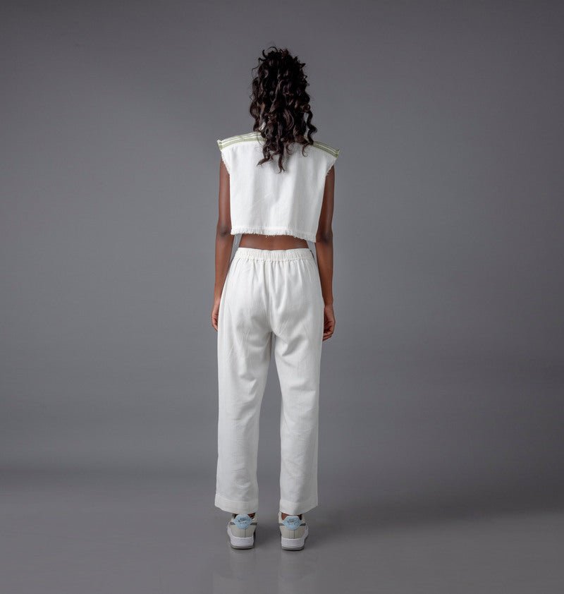 Jharkhand Handloom Textile Unisex Straight Pant - CiceroniPantsJohargram